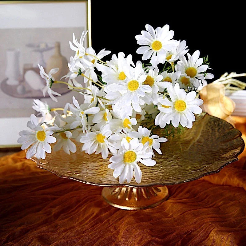 6 Bushes 20" SILK ARTIFICIAL DAISY FLOWERS Sprays Wedding Party Supplies